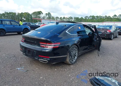 2022 Genesis G80 2.5T Rwd из США, поврежденный, VIN KMTGB4SC9NU139021